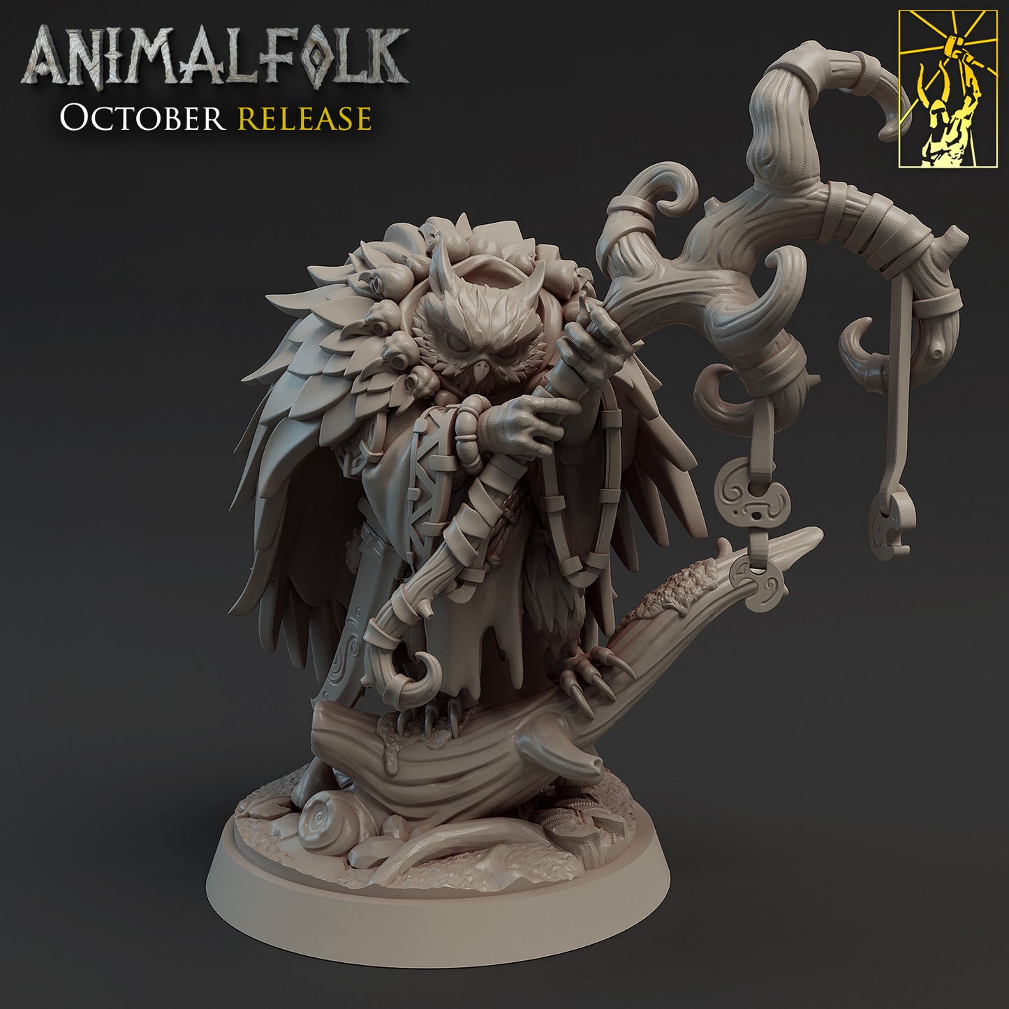 Titan Forge - Gloomvale Shaman - Animalfolk 2021 October