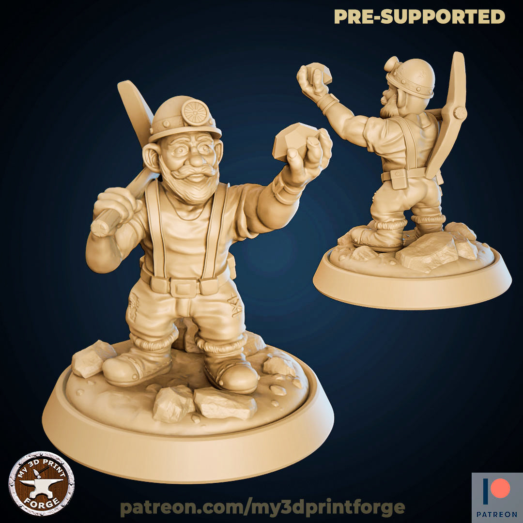 My 3D Print Forge - Gnomes 2021 June Release 35mm