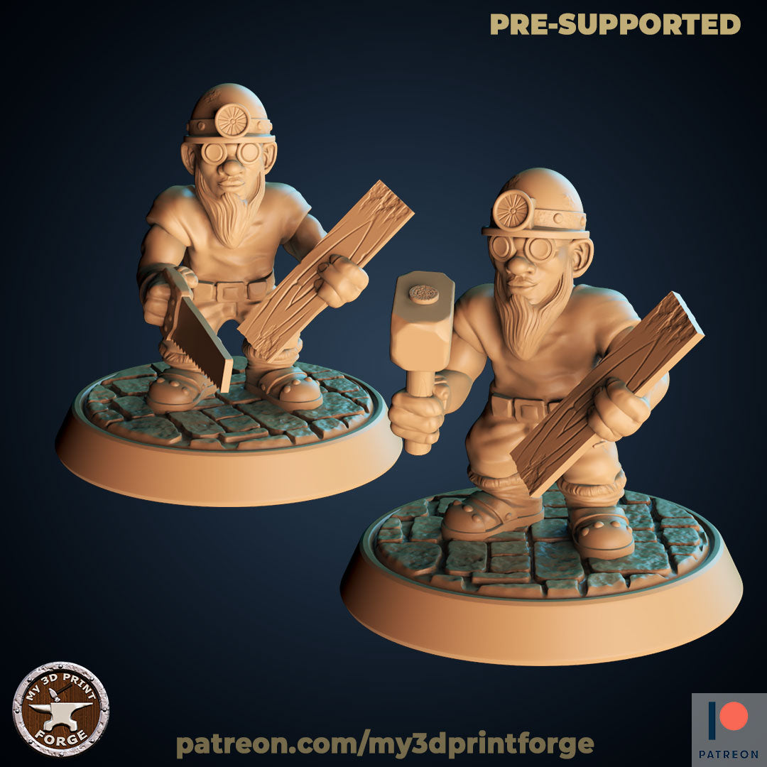 My 3D Print Forge - Gnomes 2021 June Release 35mm