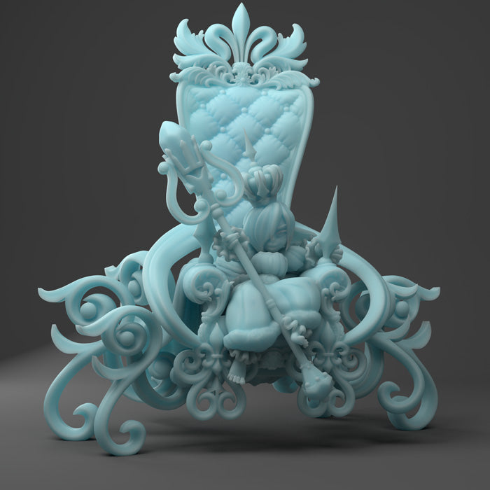 Twin Goddess Miniatures - Goblin Queen Throne - 2021 June