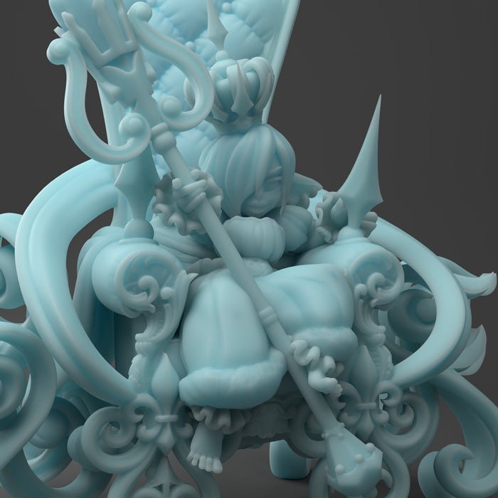 Twin Goddess Miniatures - Goblin Queen Throne - 2021 June