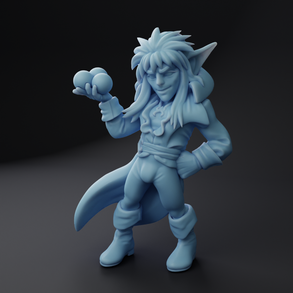 Twin Goddess Miniatures - Goblin King - Bardic Beatdown