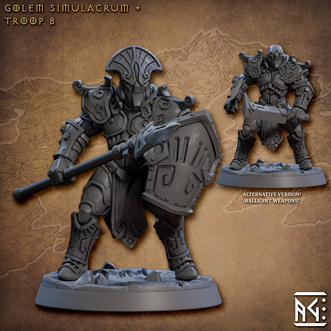 Artisan Guild -  Golem Simulacra 2022- December Release 35mm