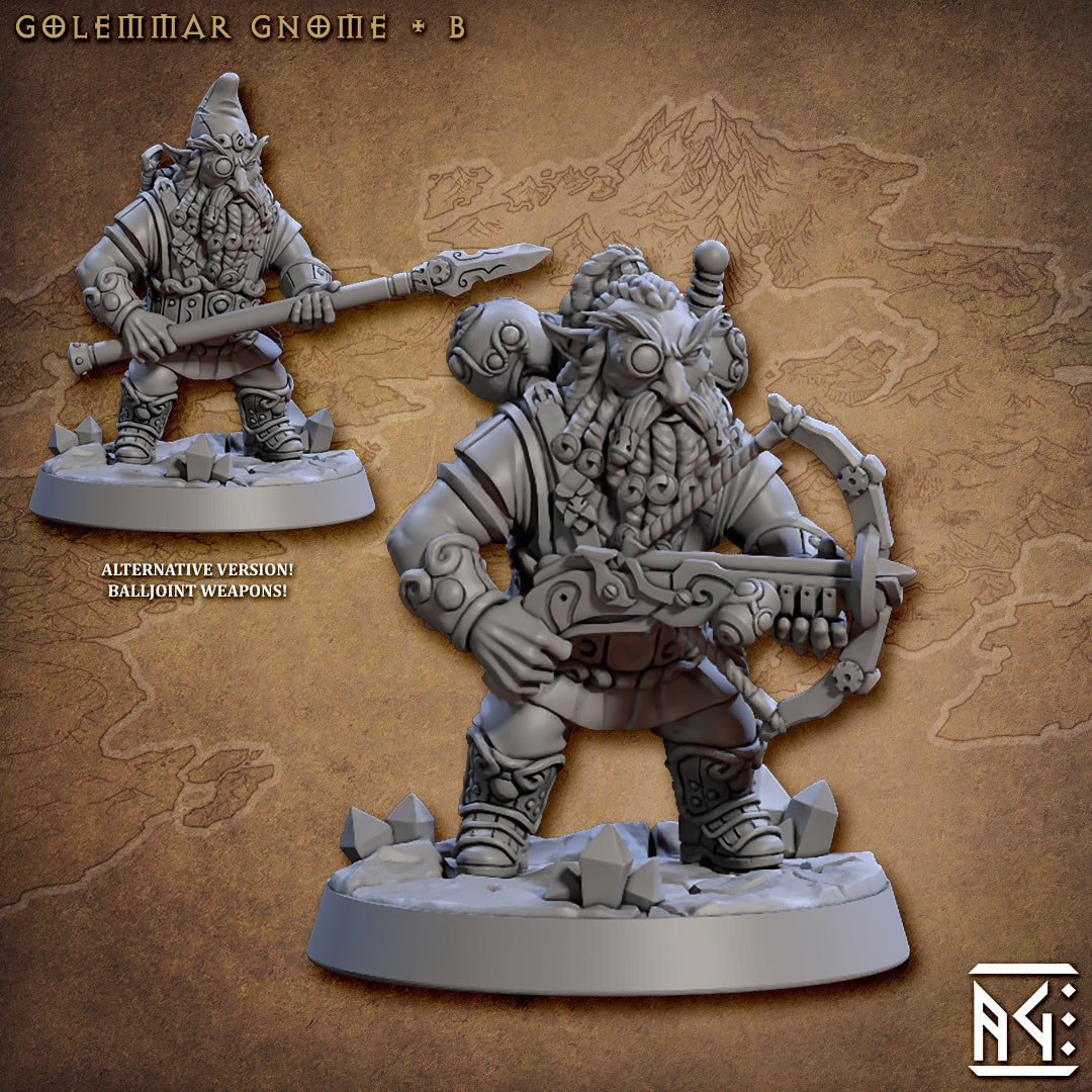 Artisan Guild - Golemmar Gnomes 2022 November Release 35mm