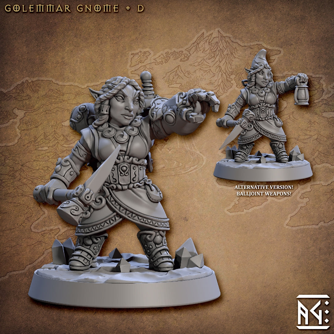 Artisan Guild - Golemmar Gnomes 2022 November Release 35mm