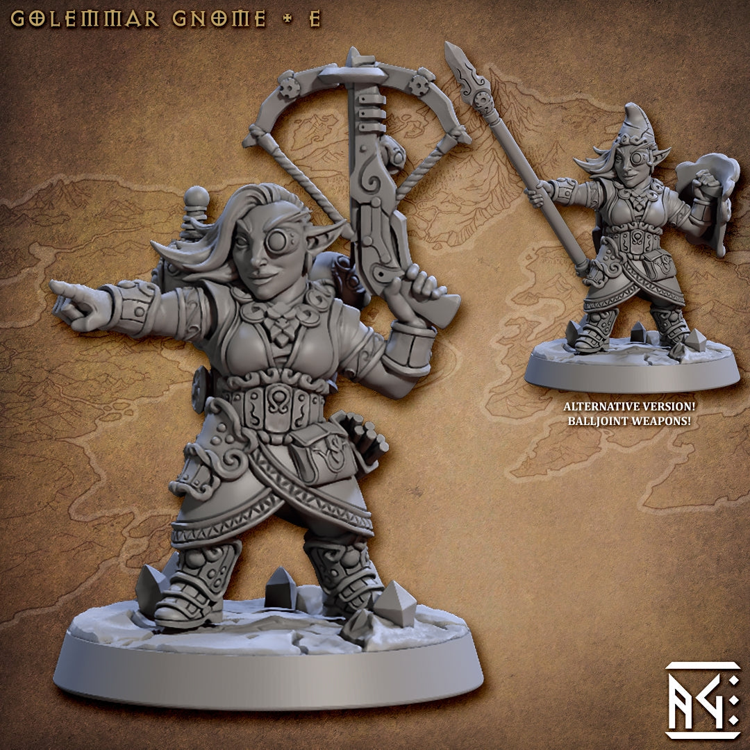 Artisan Guild - Golemmar Gnomes 2022 November Release 35mm