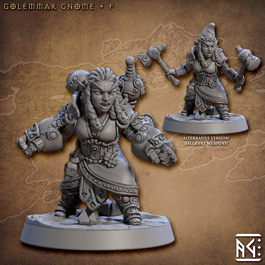 Artisan Guild - Golemmar Gnomes 2022 November Release 35mm