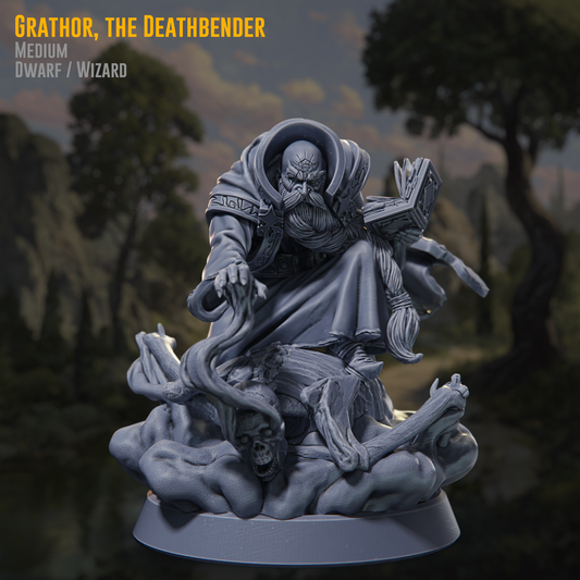 Claymore Miniatures - Grathor the Death Bender - In the Belly of the Serpent 2025 September