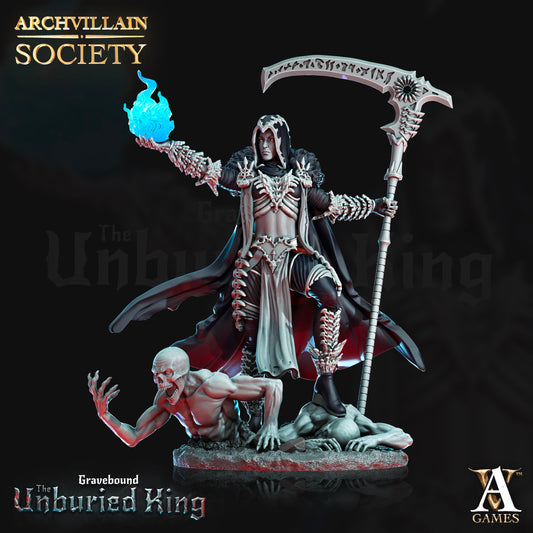 Archvillain Games - Thastilia Shadeborn Warlock Necromancer Archvillain Society Vol. 20 Gravebound - The Unburied King 2023 February