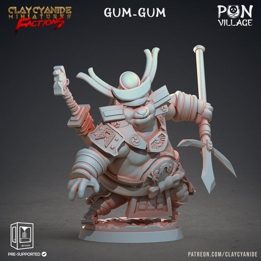 Clay Cyanide - Gum Gum, Monk Panda -Pon Village 2022 April