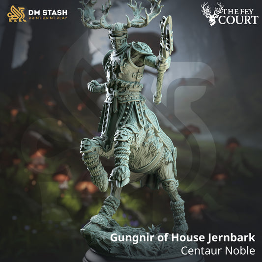 DM Stash - Gungnir of House Jernbark, Centaur Noble - The Fey Court 2025 May