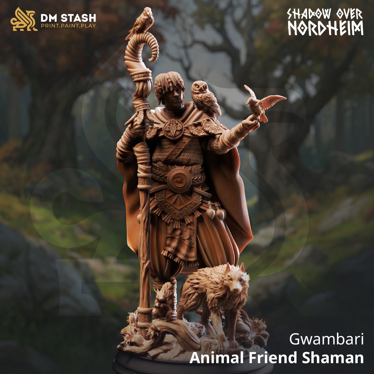 DM Stash - Gwambari, Animal Friend Shaman - Shadow Over Nordheim 2025 October