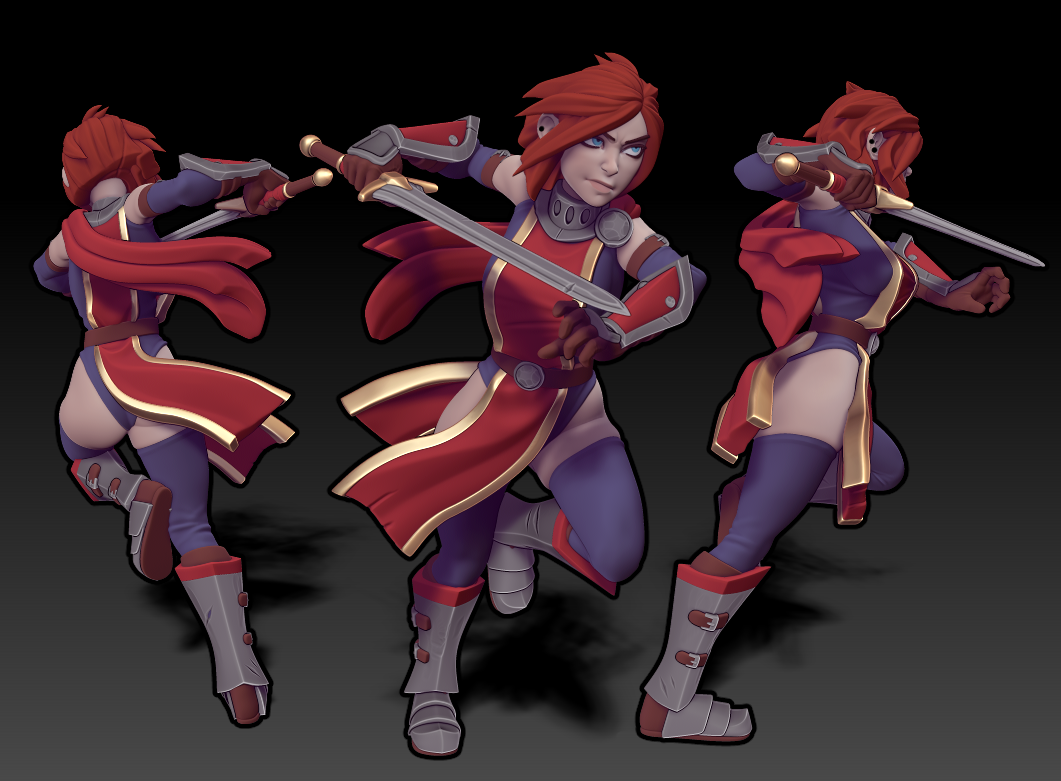 Twin Goddess Miniatures - Gwen the Knight - 2025 March