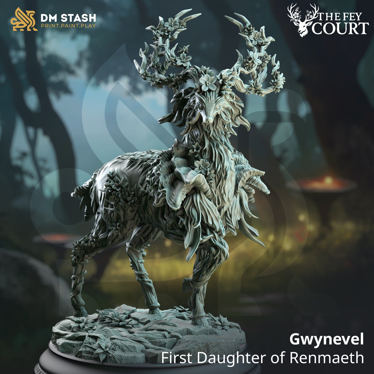 DM Stash - Gwynevel, First Daughter of Renmaeth - The Fey Court 2025 May