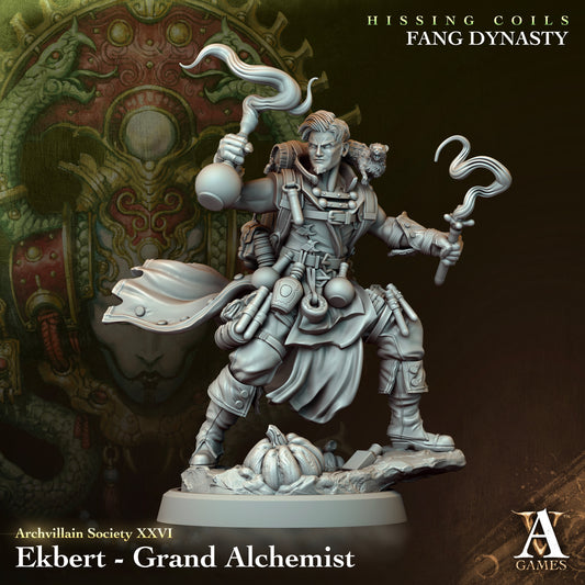 Archvillain Games - Ekbert Grand Alchemist Archvillain Society Vol. 26 Hissing Coils - Fang Dynasty 2023 August