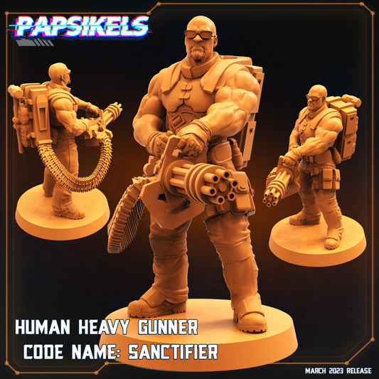Papsikels - Human Heavy Gunner, Sanctifier - 2023 March