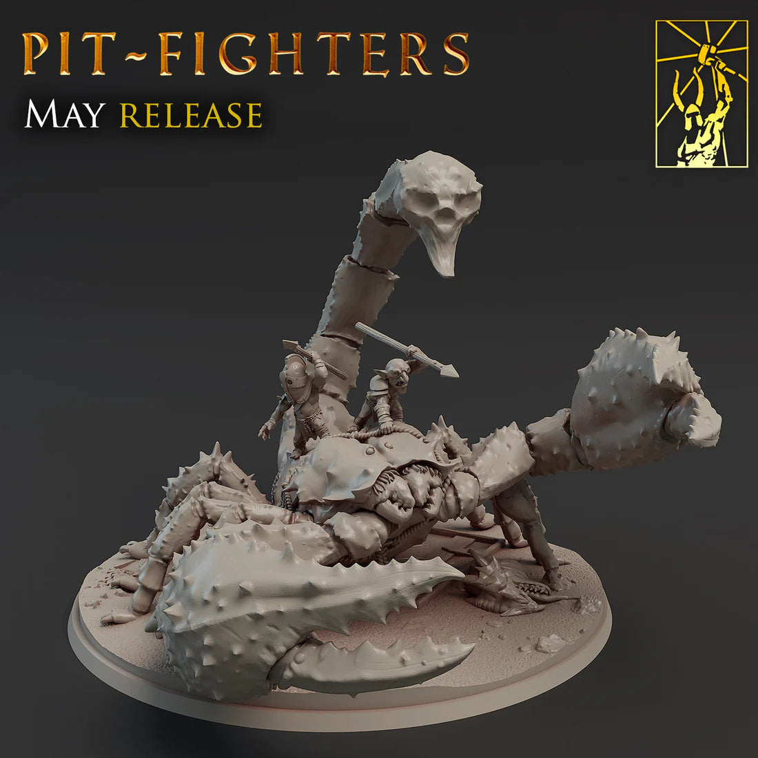 Titan Forge - Hadogenes the Scorpion with gobo - Pithfighters 2021 May