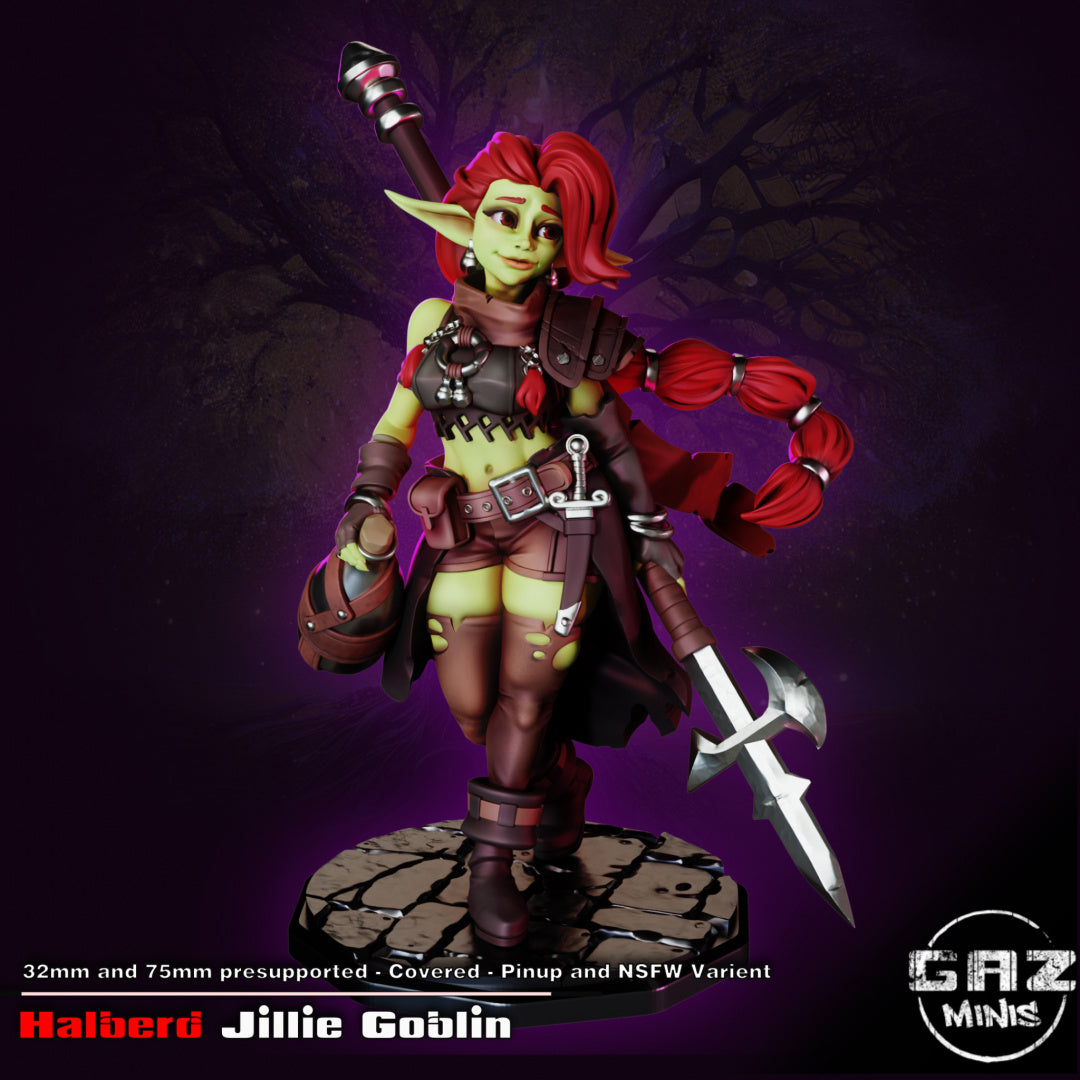 Gaz Minis - Halberd welder Jillie Goblin - Goblin´s Fury 2023 November