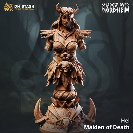 DM Stash - Hel, Maiden Of Death (Bust) 13cm  - Shadow Over Nordheim 2025 October