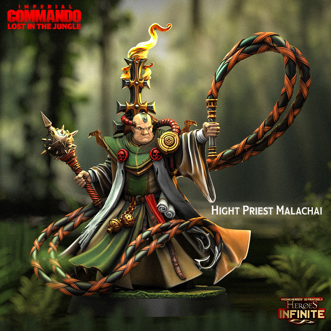 Heroes Infinite Raging Heores - Hight Priest Malachai - Imperial Commando Lost in Jungle 2025 Feruary