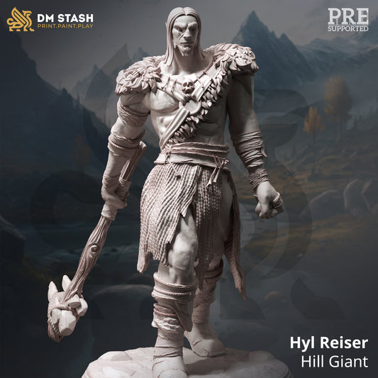 DM Stash - Hyl Reiser, Hill Giant (Huge) - Hexhunters of Brightstone 2023 January