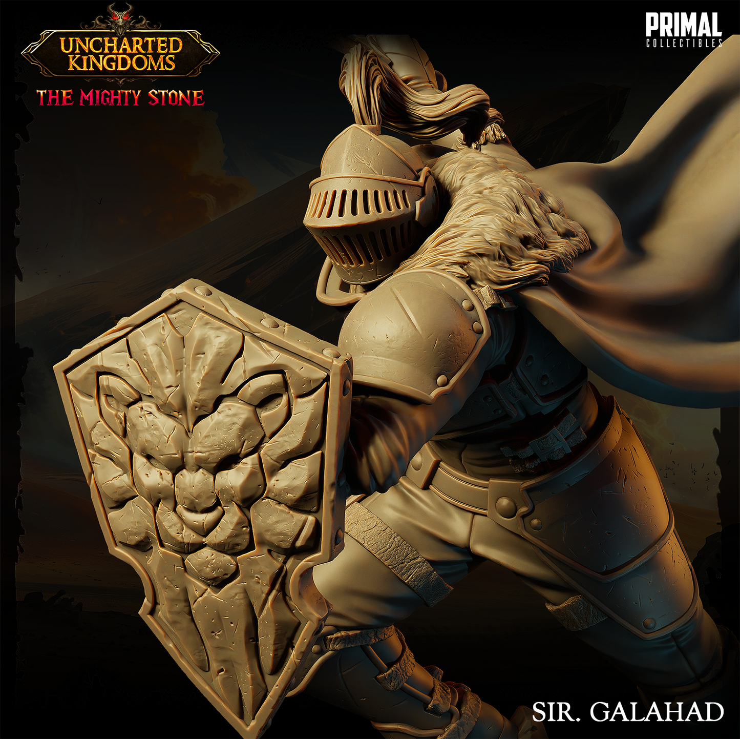 Primal Collectibles - SIr Galahad, Knight - UK The Migthy Stone 2024 October