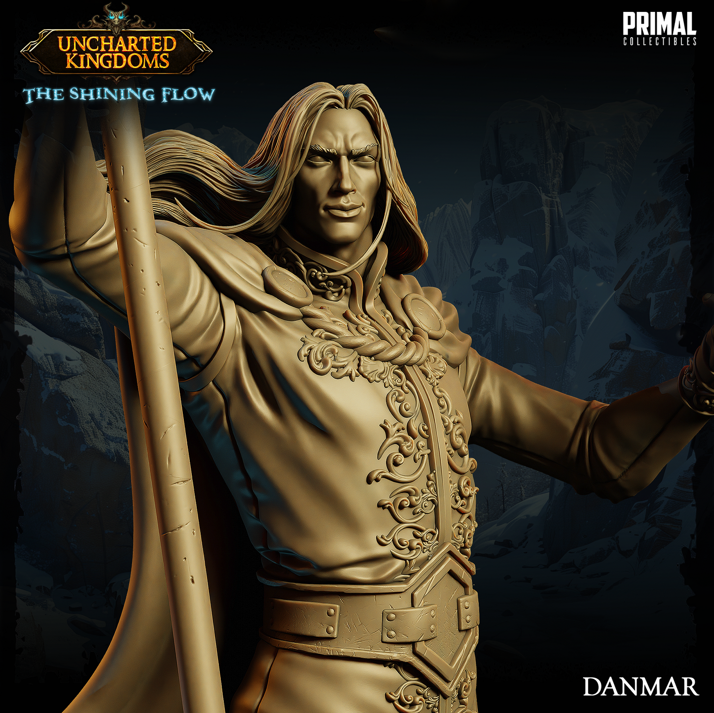 Primal Collectibles - Danmar, Drow Wizard - UK The Shining Flow 2024 June