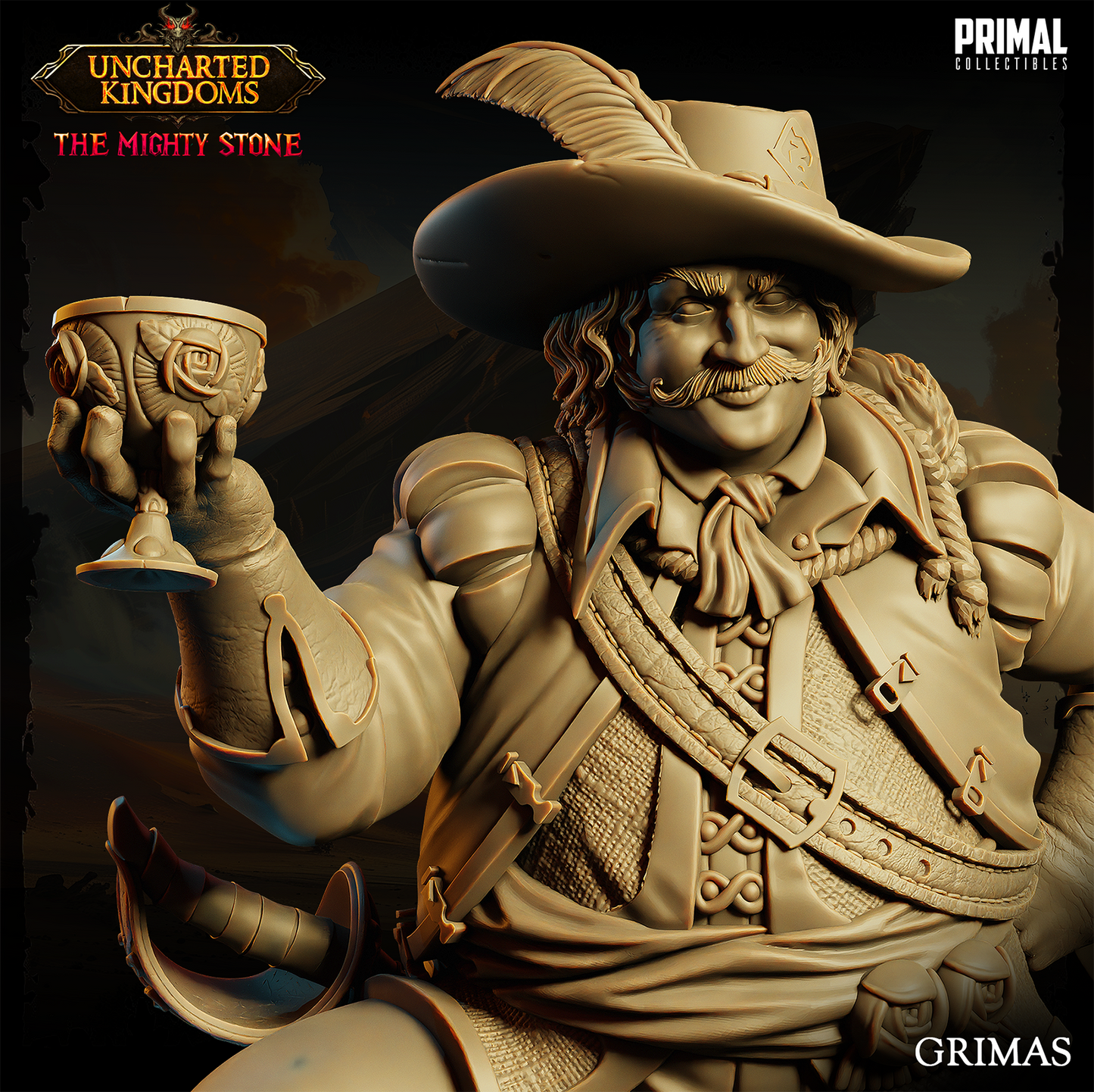 Primal Collectibles - Moneylender Grimas - UK The Migthy Stone 2024 October