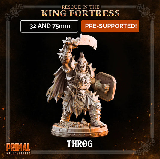 Primal Collectibles - Throg - Rescue in the King Fortress