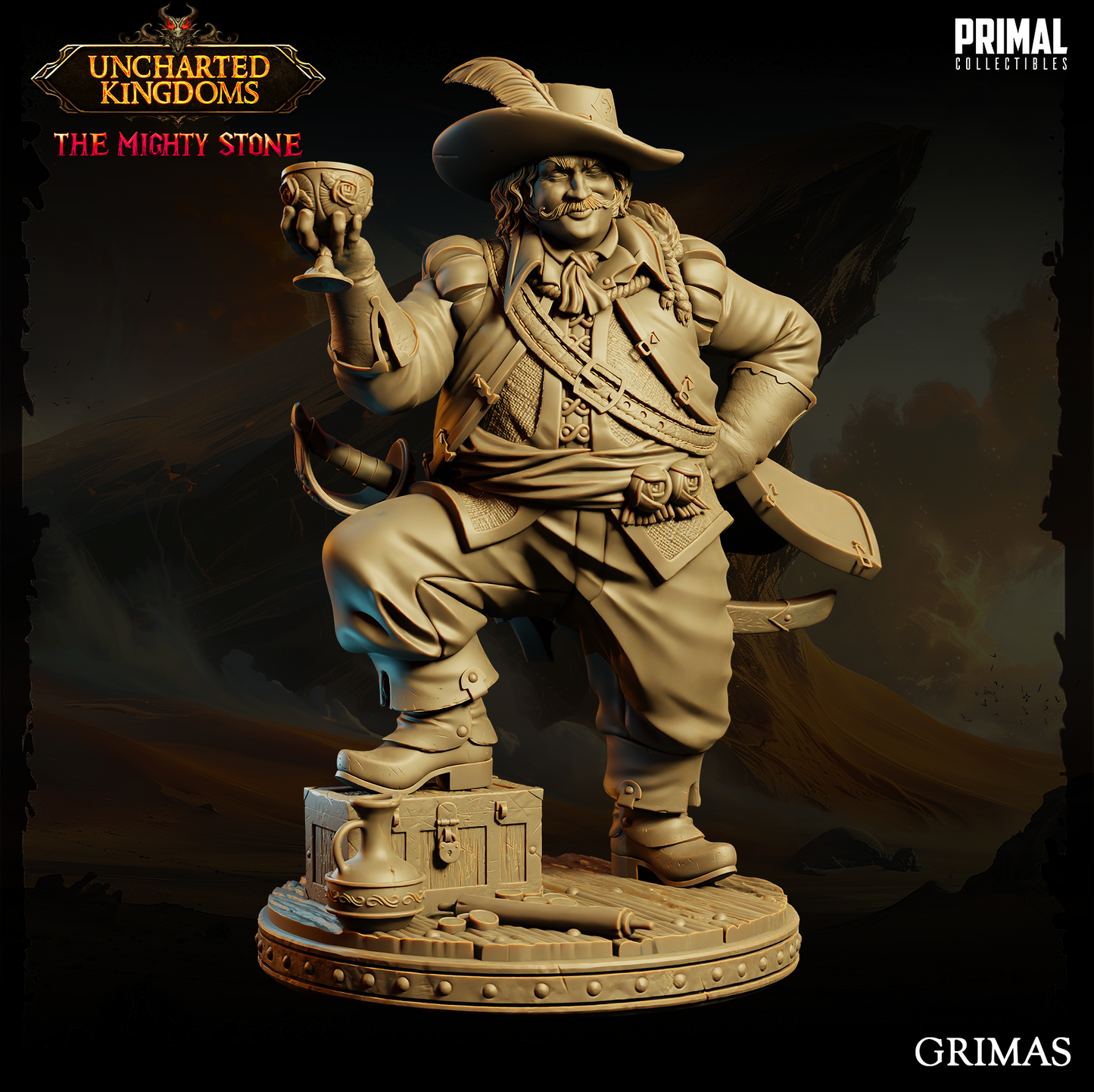 Primal Collectibles - Moneylender Grimas - UK The Migthy Stone 2024 October