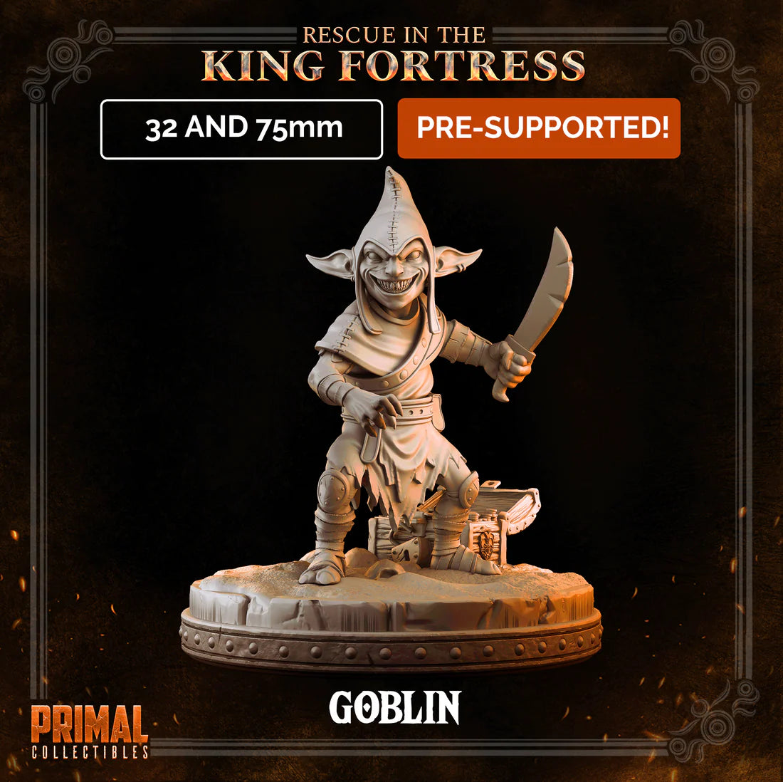 Primal Collectibles - Goblin 1 - Rescue in the King Fortress