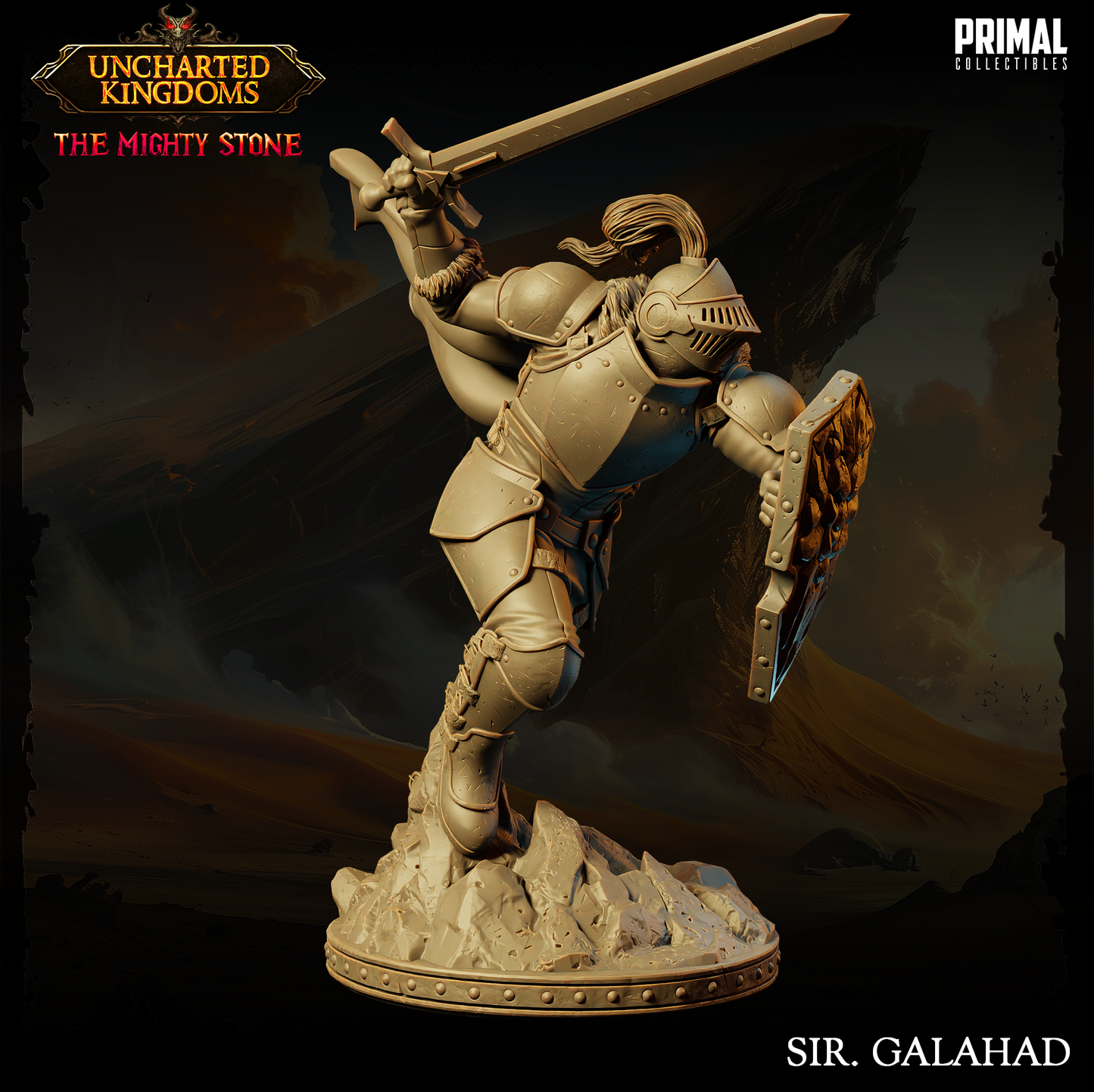 Primal Collectibles - SIr Galahad, Knight - UK The Migthy Stone 2024 October