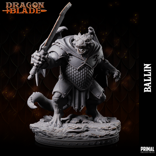 Primal Collectibles - Ballin, Kapak Draconian - Dragon Blade 2023 October