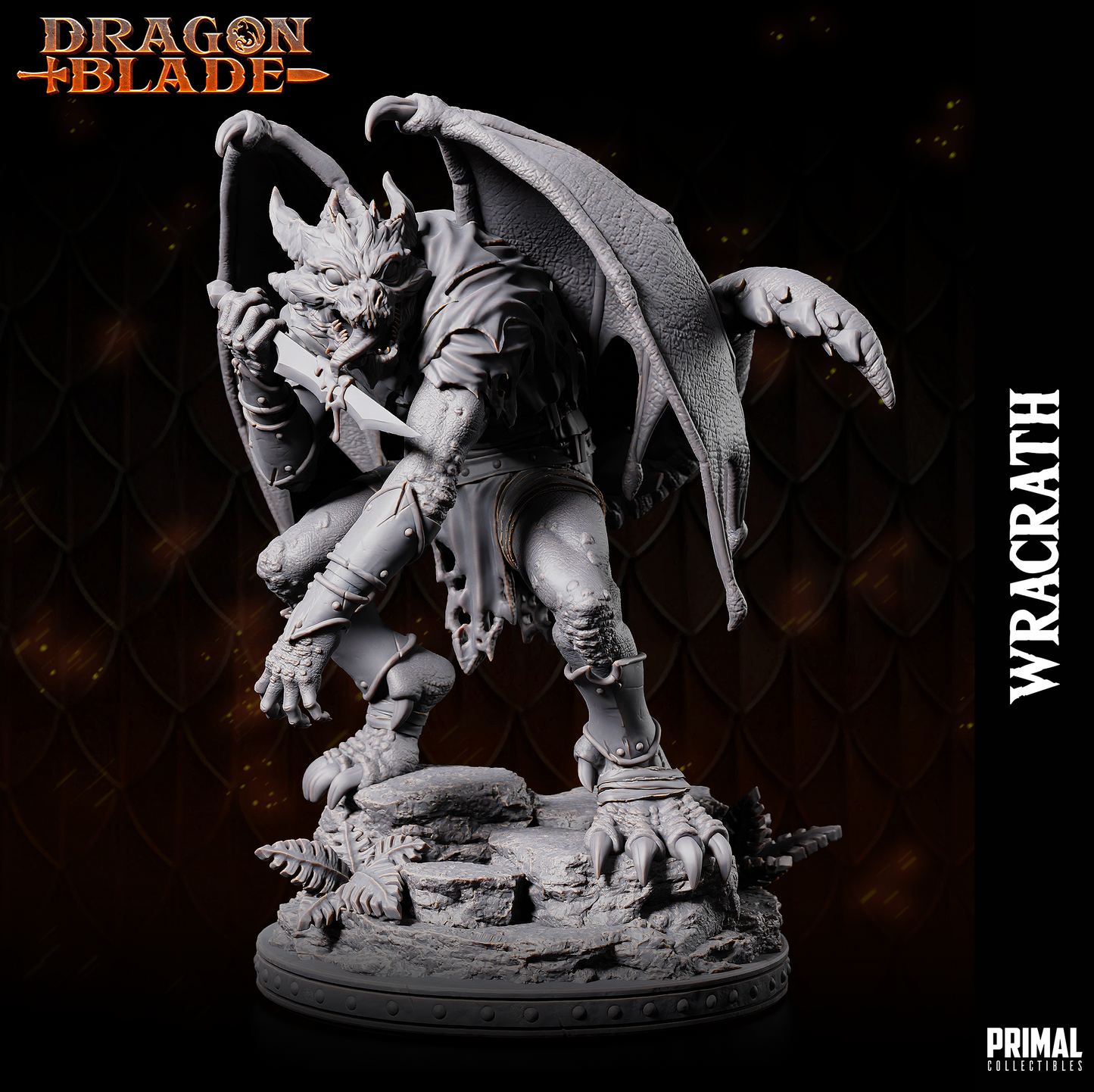 Primal Collectibles - Wracrath, Kapak Draconian - Dragon Blade 2023 December