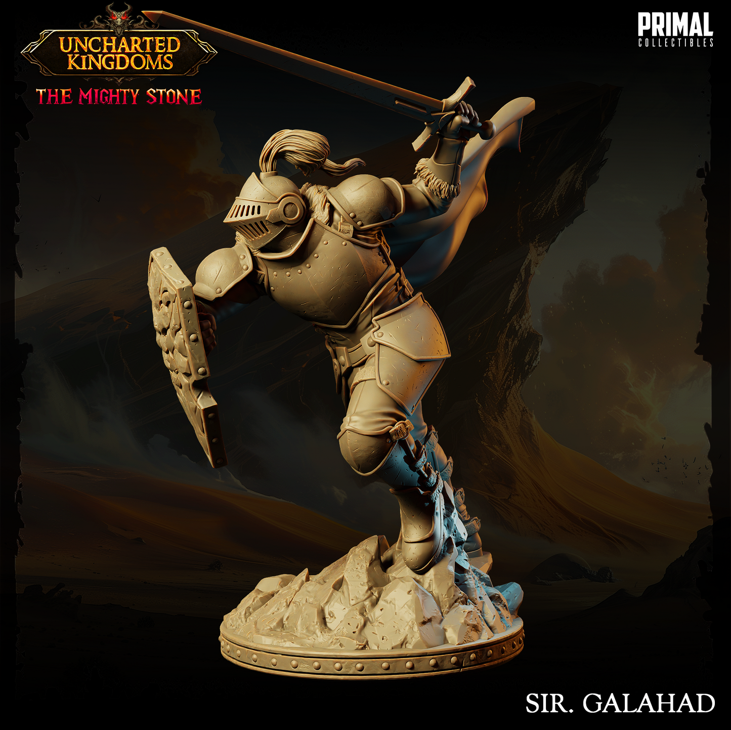 Primal Collectibles - SIr Galahad, Knight - UK The Migthy Stone 2024 October