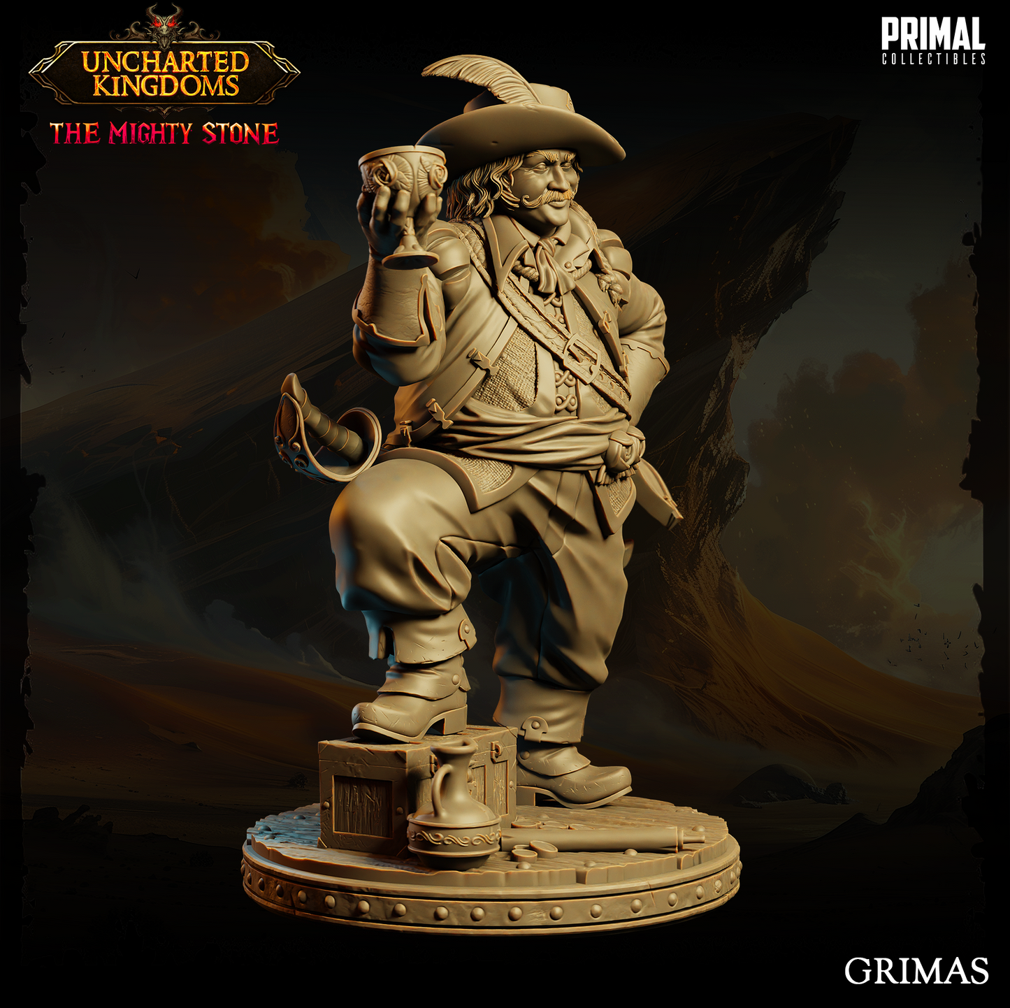 Primal Collectibles - Moneylender Grimas - UK The Migthy Stone 2024 October