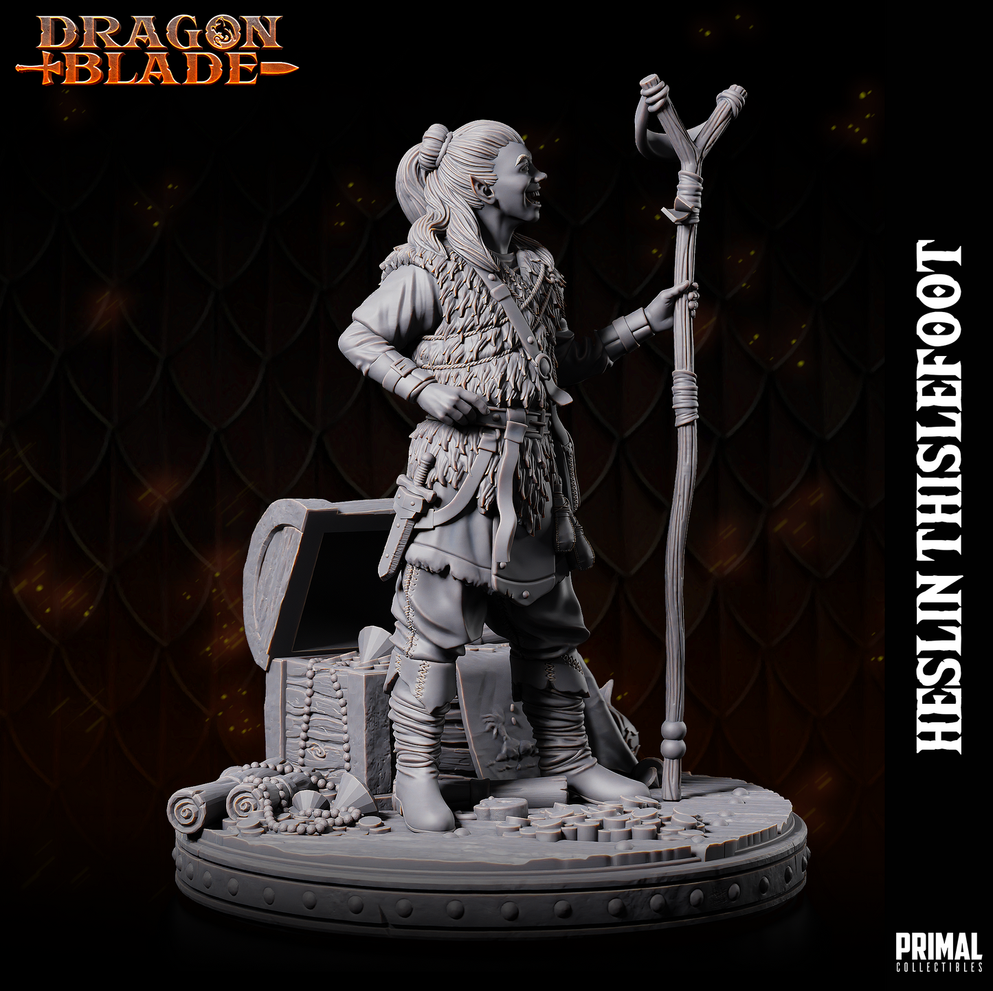 Primal Collectibles - Heslin Thislefoot - Dragon Blade 2023 June