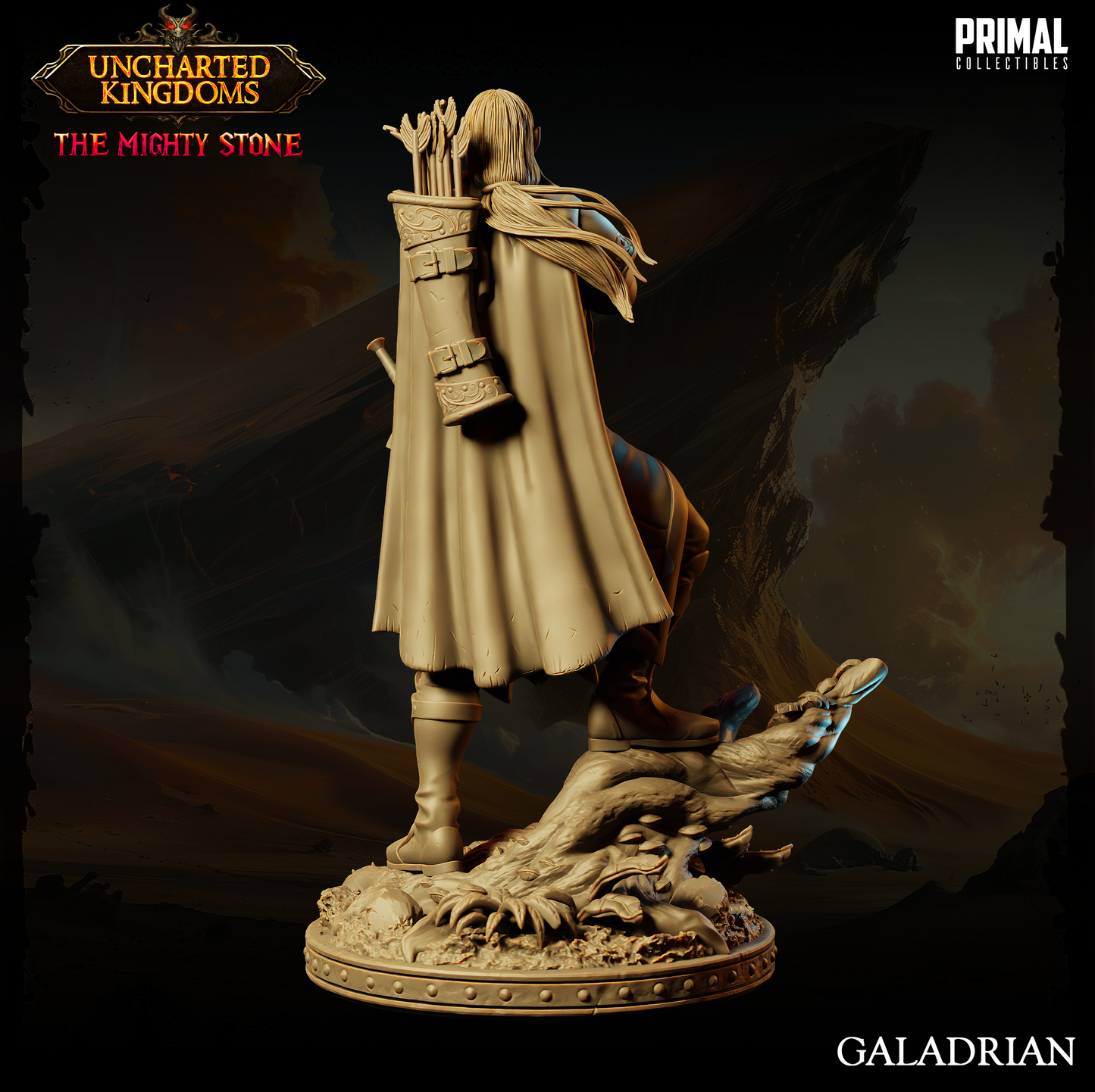 Primal Collectibles - Galadrian, Elf Ranger - UK The Migthy Stone 2024 September