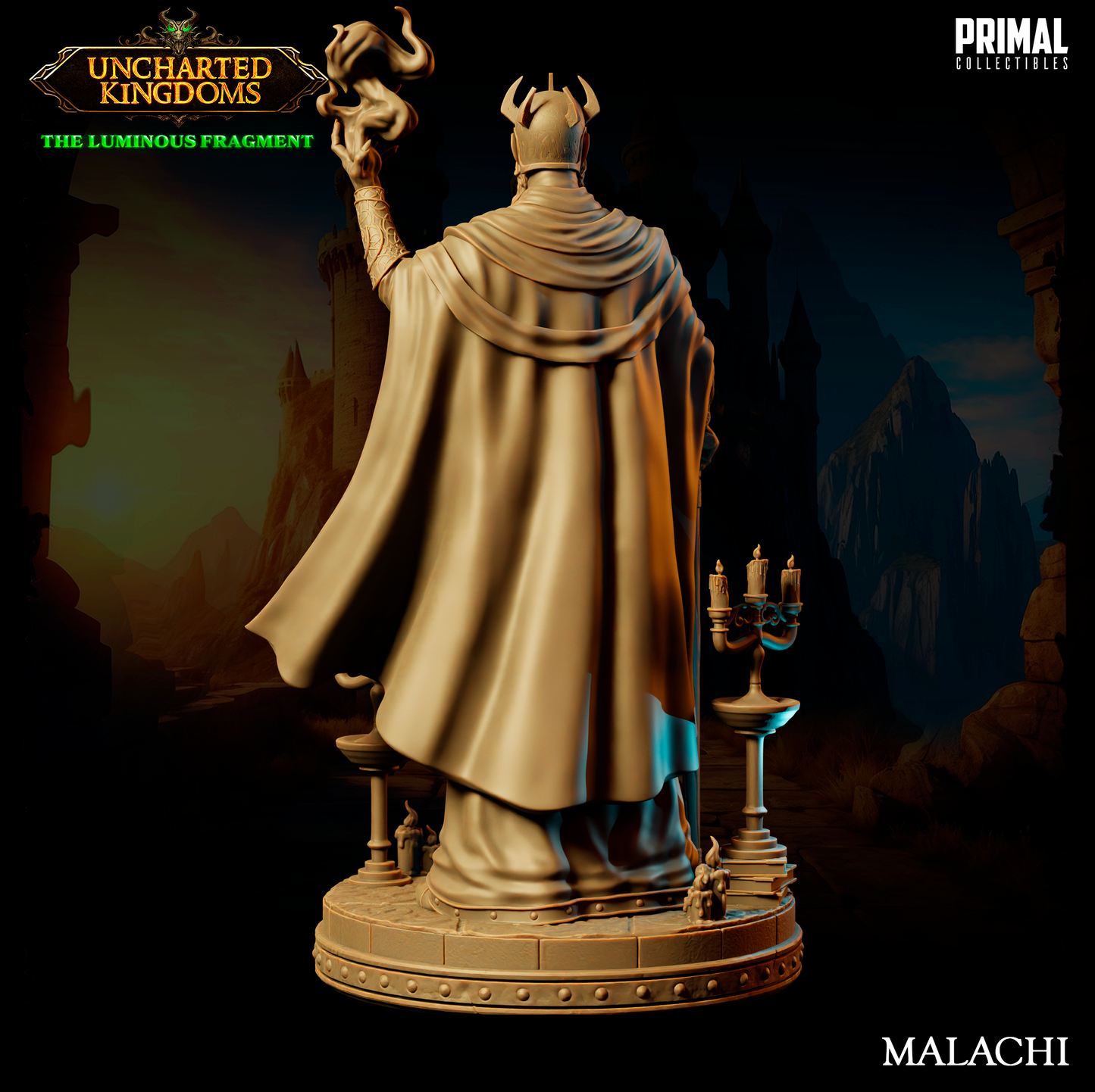 Primal Collectibles - Malachi, Human Wizard - UK The Louminus Fragment 2024 March