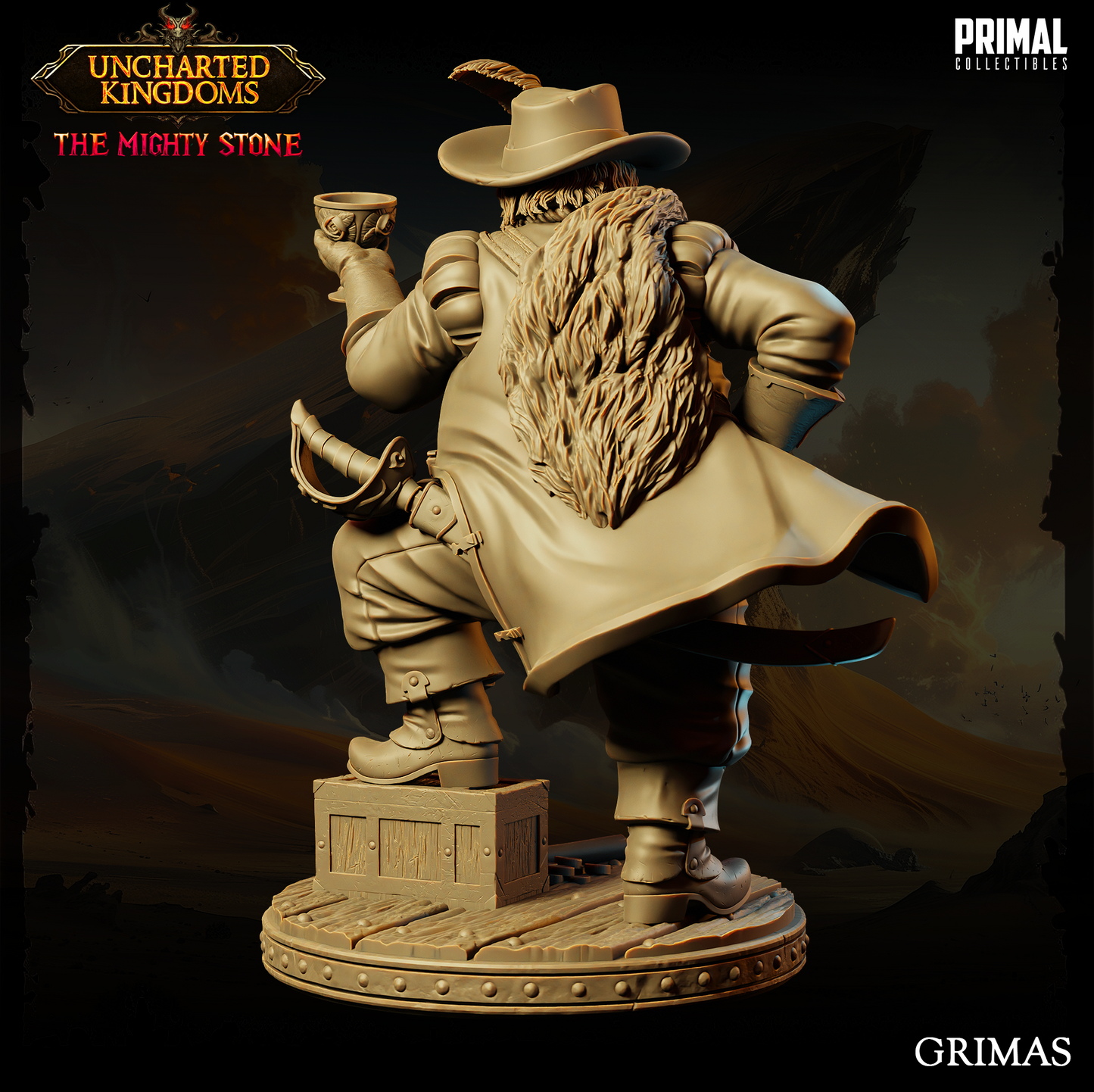 Primal Collectibles - Moneylender Grimas - UK The Migthy Stone 2024 October