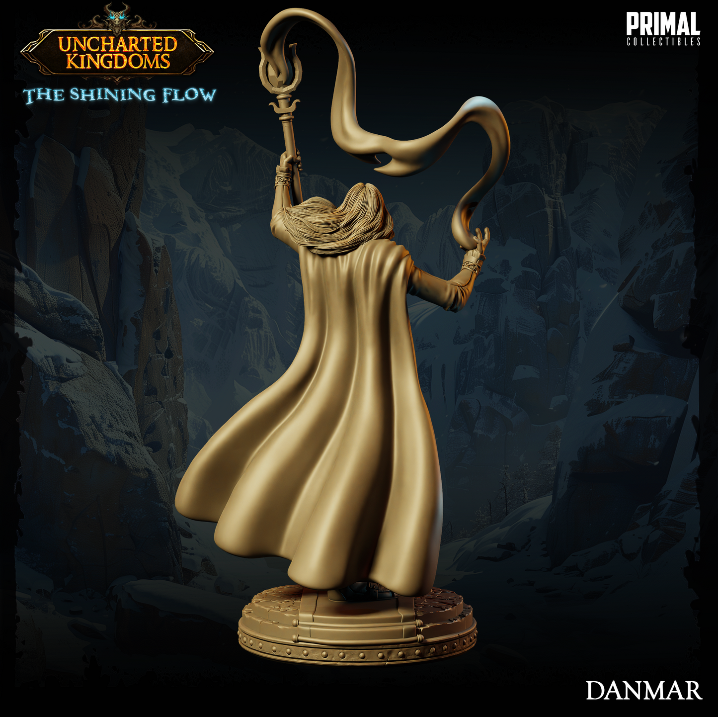 Primal Collectibles - Danmar, Drow Wizard - UK The Shining Flow 2024 June