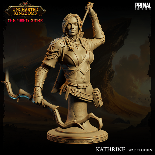 Primal Collectibles - Katherine Catti-Brie Bust - UK The Migthy Stone 2024 August