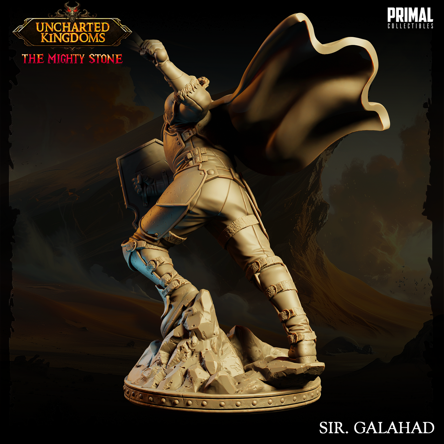 Primal Collectibles - SIr Galahad, Knight - UK The Migthy Stone 2024 October