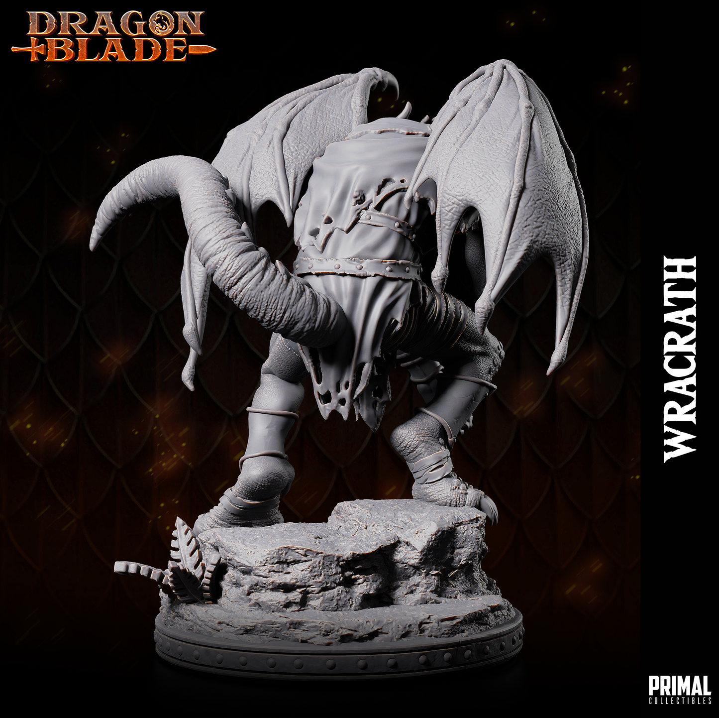 Primal Collectibles - Wracrath, Kapak Draconian - Dragon Blade 2023 December