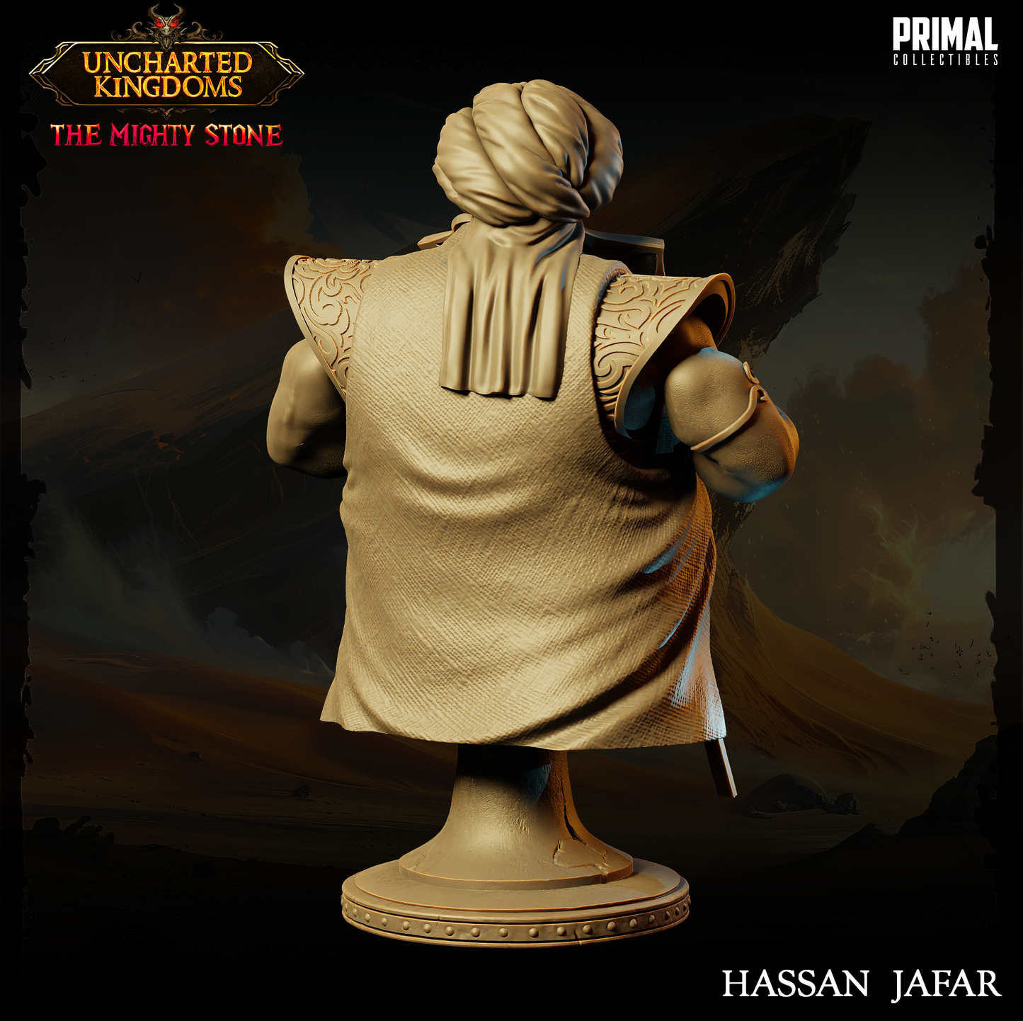 Primal Collectibles - Jassan Jafar, Crime Lord Bust - UK The Migthy Stone 2024 October