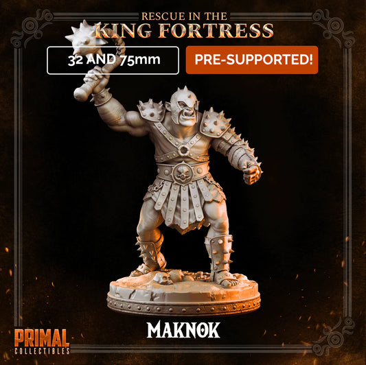 Primal Collectibles - Maknok - Rescue in the King Fortress
