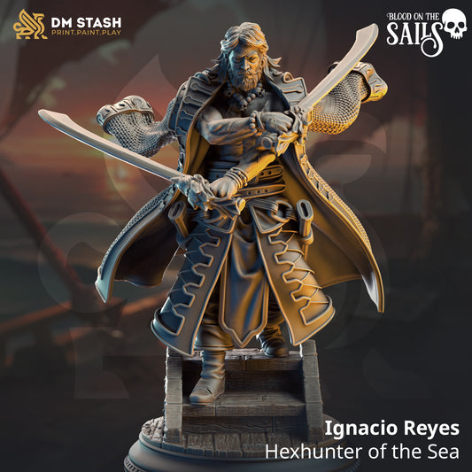 DM Stash - Ignacio Reyes, Hexhunter of the Sea - Blood on the Sails 2025 July