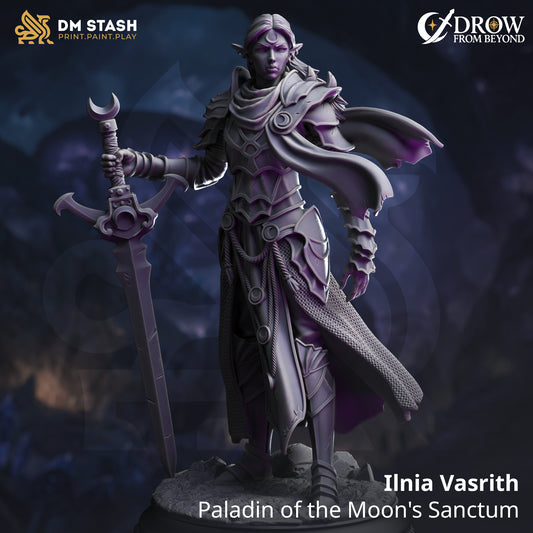 DM Stash - Ilnia Vasrith, Paladin of the Moon`s Sanctum - Drow from Beyond 2025 August