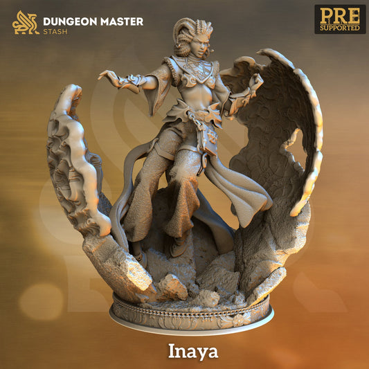 DM Stash - Inaya Tiefling Sroceress - Sands of Sudd 2021 July Release