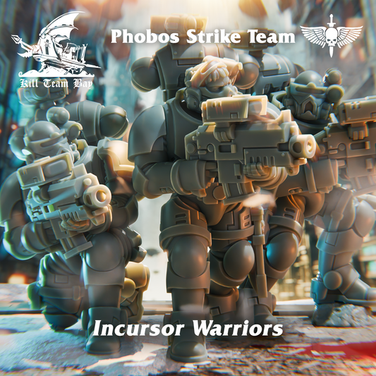 Kill Team Bay - Incursor Warriors (3), Phobos Strike Team- Warhammer 40K